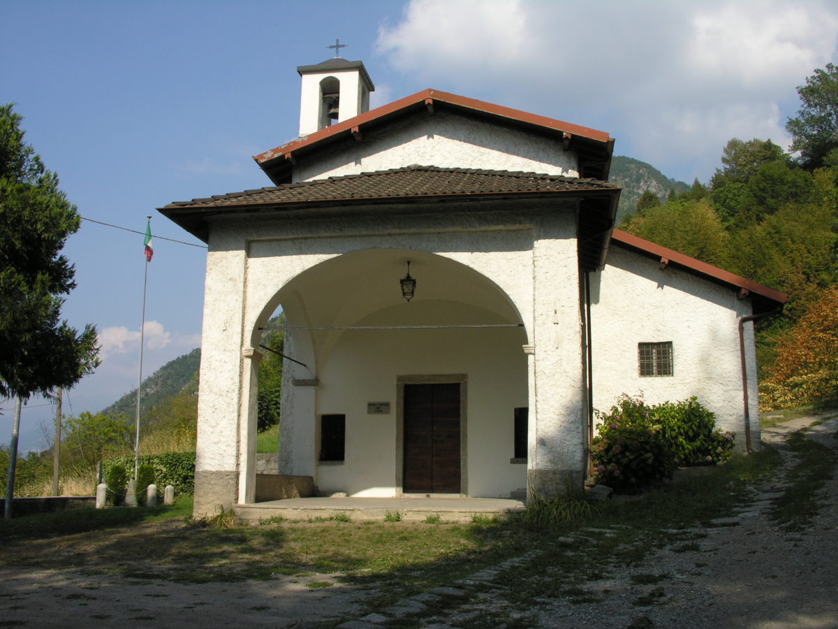 Madonna dei Ceppi church in Lezzeno